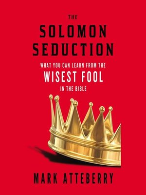cover image of The SOLOMON SEDUCTION